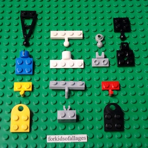 Lego Tow Ball Socket Hitch Pieces - Car Truck Vehicle Towing Parts