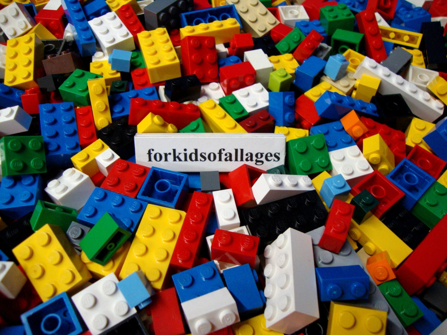 200 Lego Bricks & Blocks ALL BRICK MIX Bulk Lot Only Lego Etsy