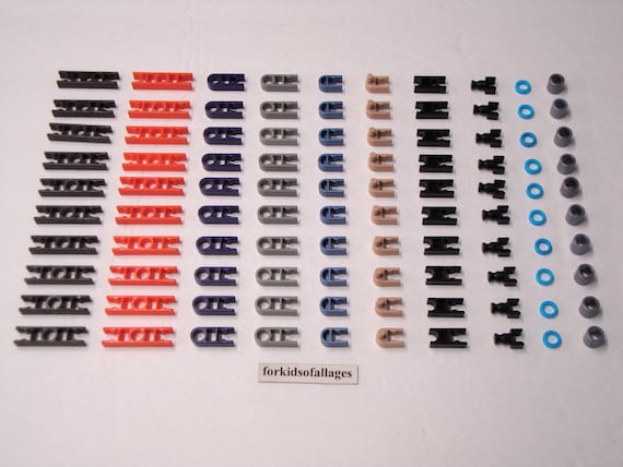 KNEX LOT Clip / End Connectors Spacers Ball/socket Pieces 100