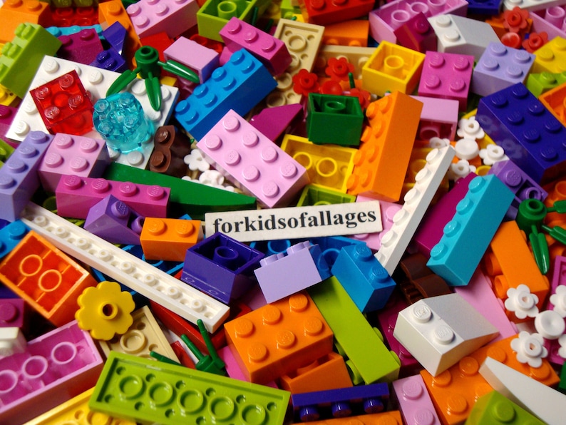 Lego 1x2 Brick Magenta Lot of 10
