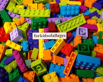 Lego Bricks Blocks Plates w/ Bright Colors - CHOOSE YOUR QUANTITY - Genuine Lego Brand