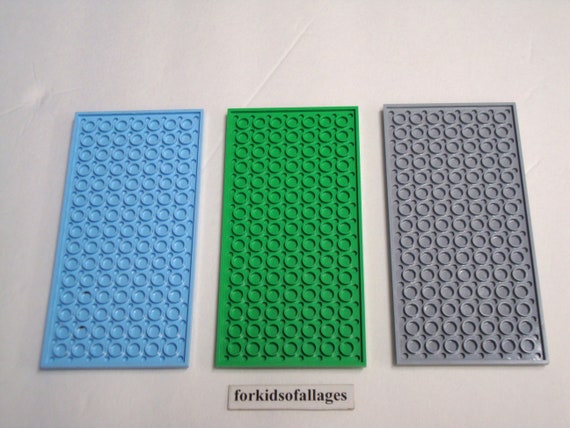 1 piece *NEW* Green Baseplate 8x16 Stud Flat Thin Platform Base plate