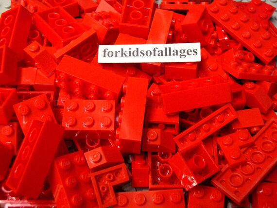 New LEGO Lot of 6 Dark Purple 2x4 Brick Pieces
