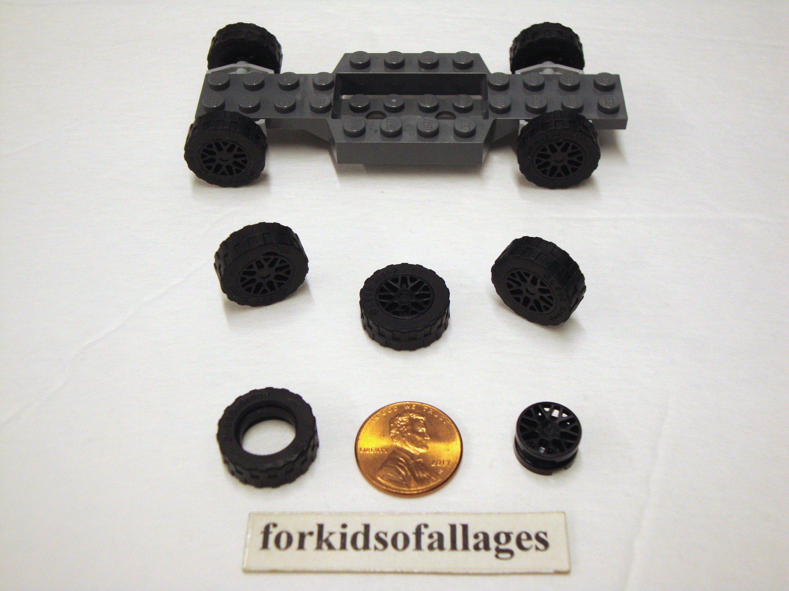 Lego car base with wheels sale