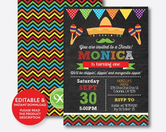 cinco de mayo invite etsy