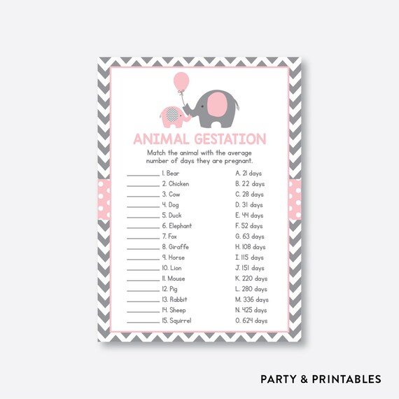 Instant Download Elephant Animal Gestation Elephant Animal Instant Download Elephant Animal Gestation Elephant Animal