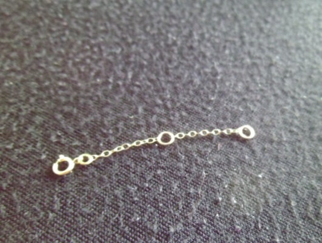 14kt. Yellow Gold Adjustable Extender 2 in 1 Adjusts 1 to 2 Etsy