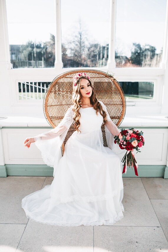 Our Angel white wedding dress✨ – Zayna Dresses