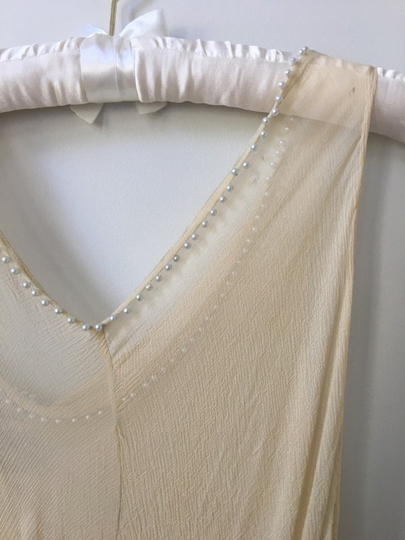 Antique Silk Dress. 1920s Flapper Dress. Exquisit… - image 7
