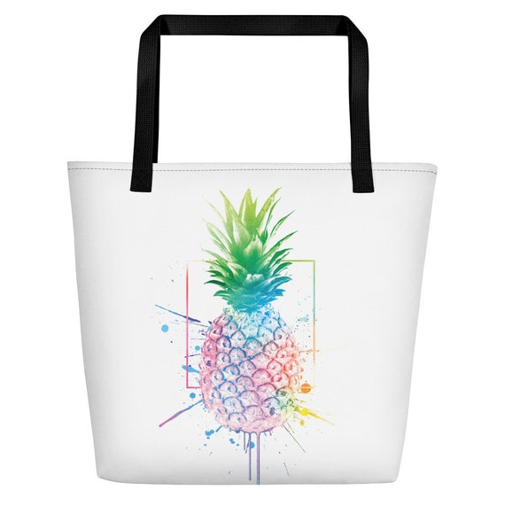 pineapple beach bag