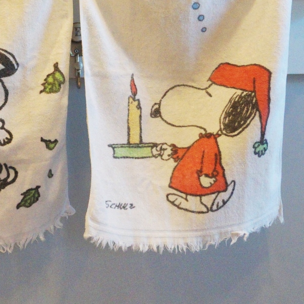 Snoopy Towels Etsy