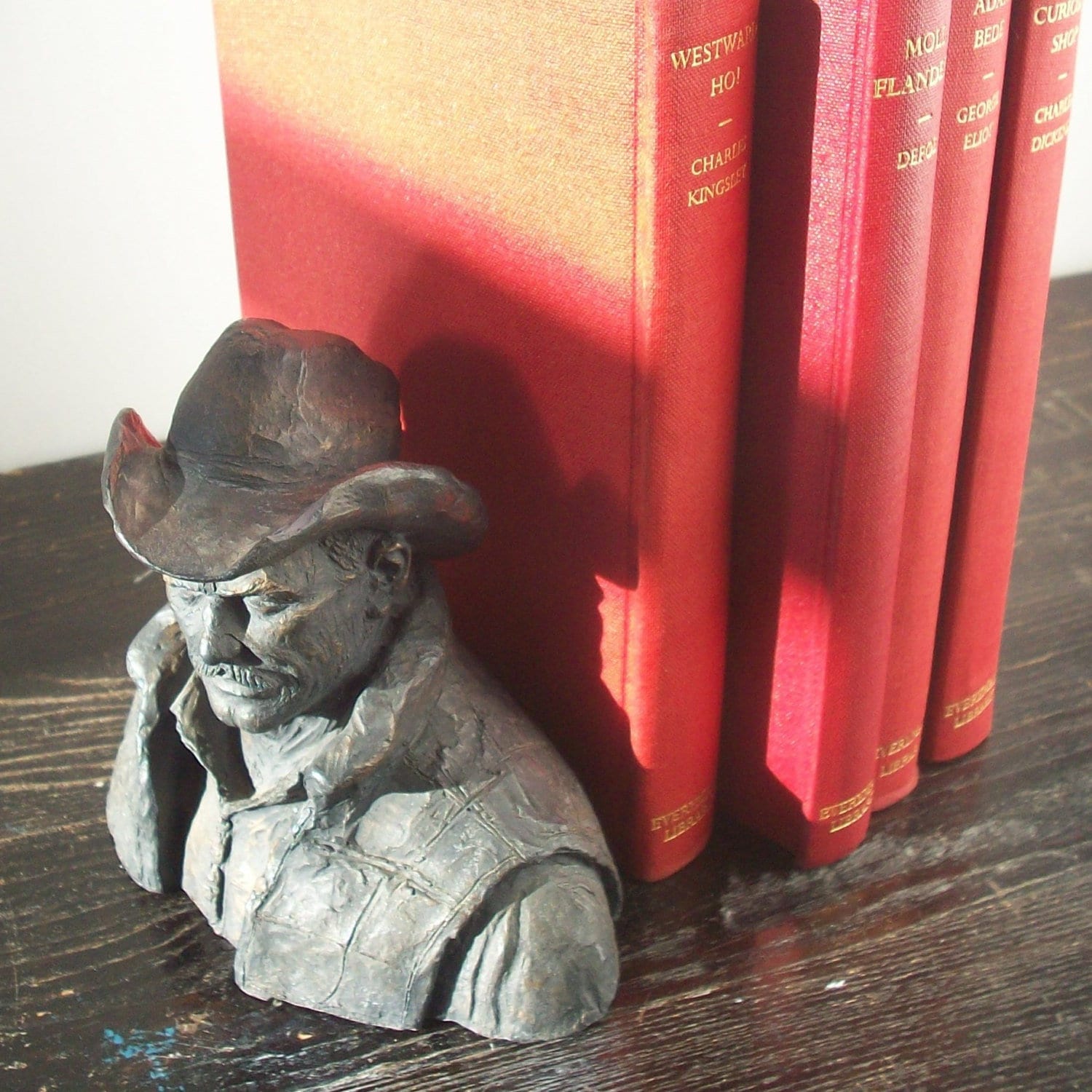 Vintage Cowboy Sculpture / Michael Garmin / 1974 / Bust - Etsy