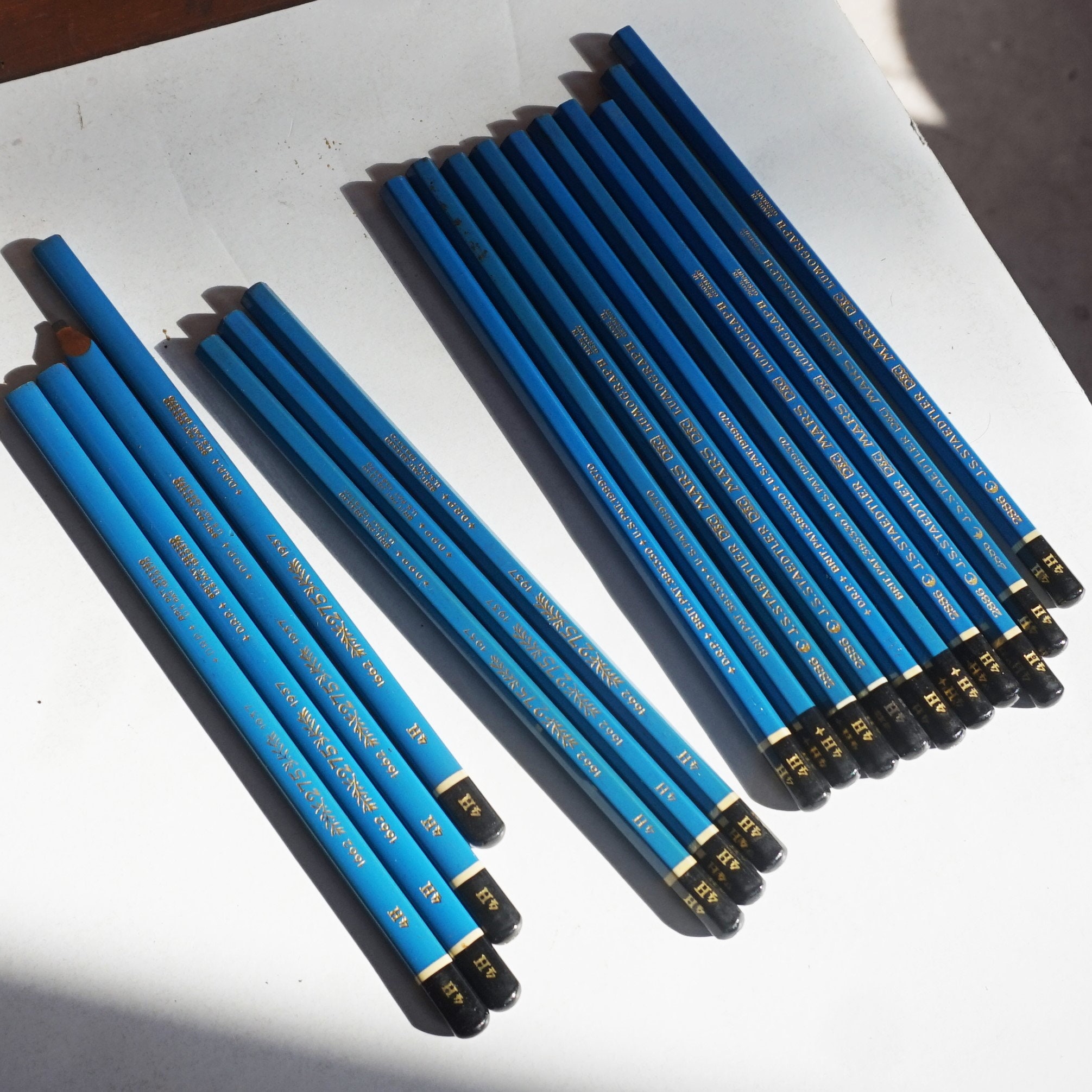 【中古】 Natural Skulptor Artists Pencils / J.S. Staedtler / Mars / Unused Drawing