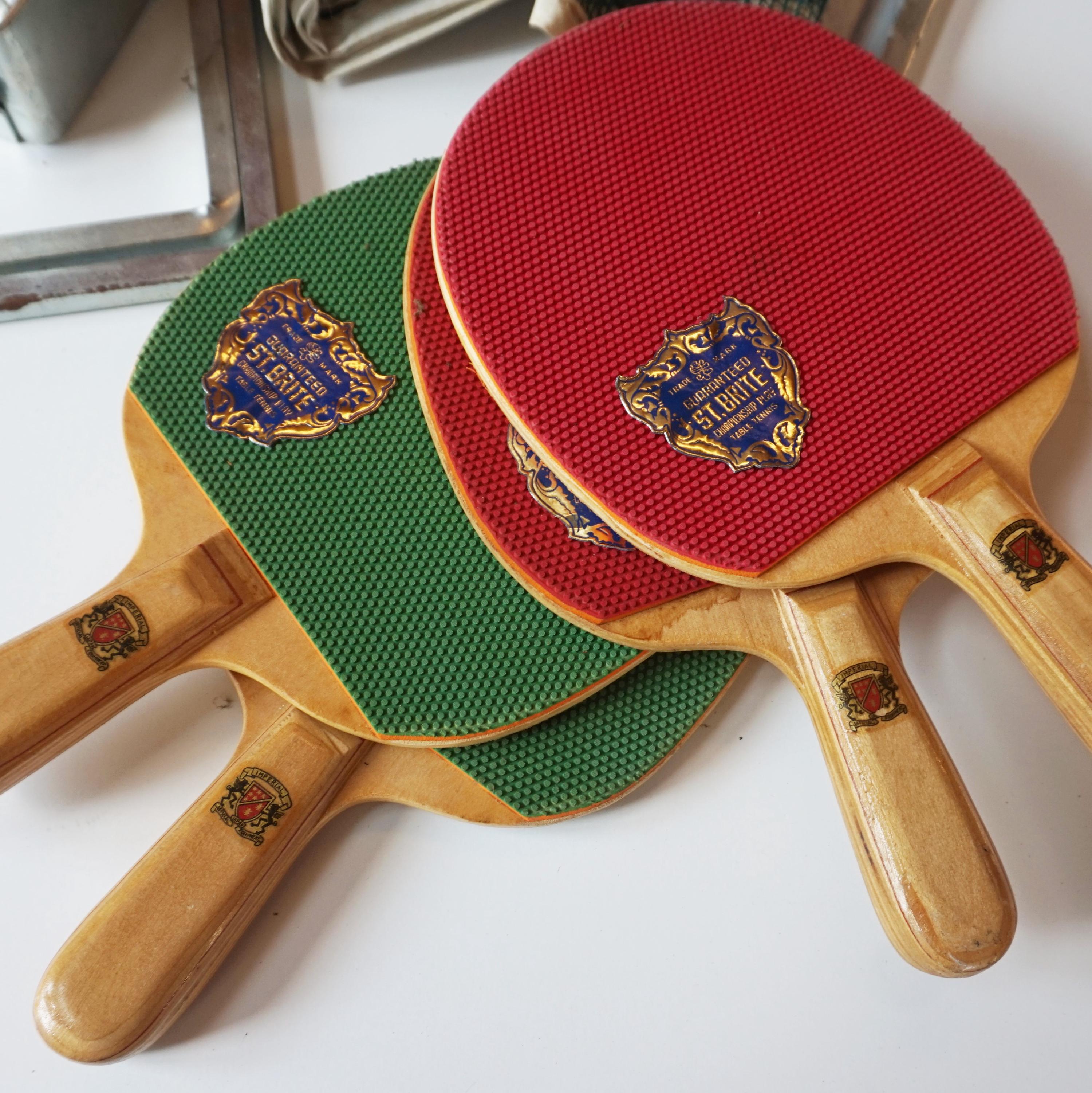 Vieux Jeu De Tennis De Table / Ping-pong - Vintage Années 1950-60 - Jouet D'époque
