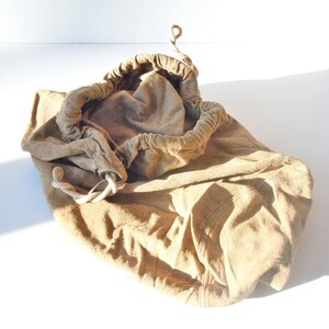 Bolso con cordón de cáñamo vintage / increíble cuerda duradera | Etsy