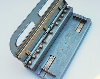 Hole Punch / Vintage Mutual Centamatic Punch / Good Condition