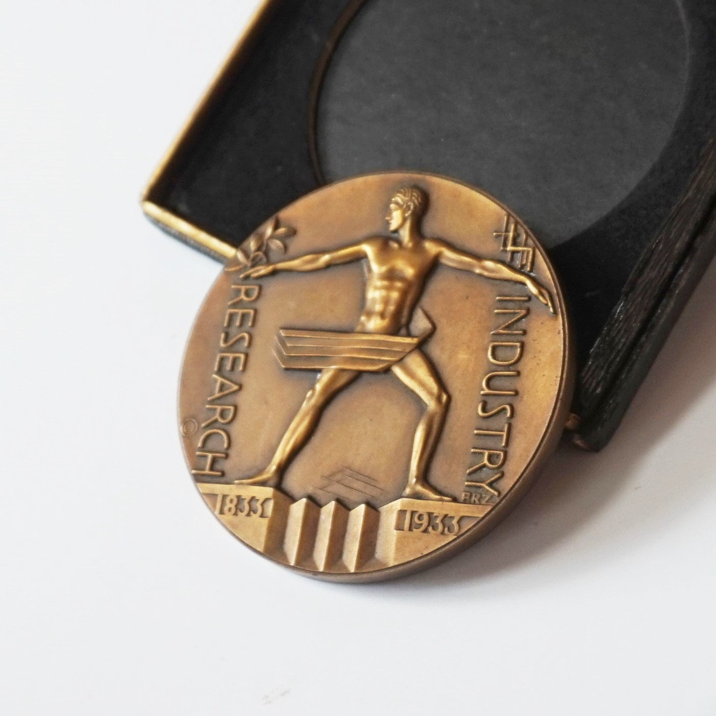 Chicago Worlds Fair / 1933 Industry Medal / Art Deco Design - Etsy