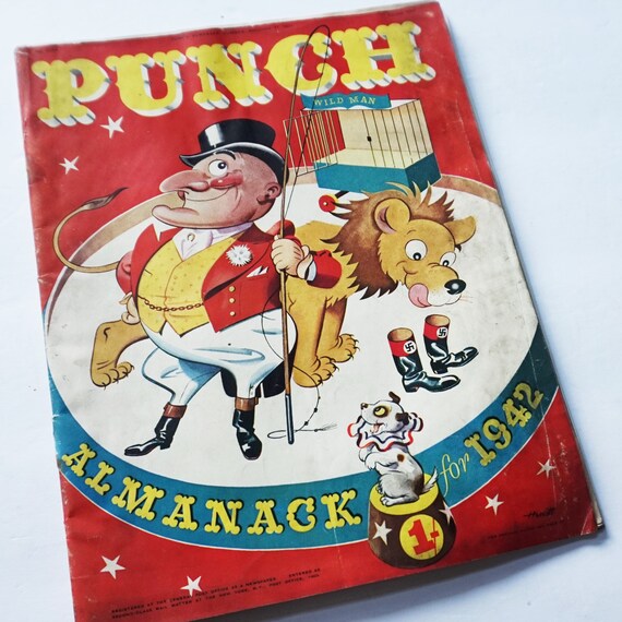 Buy Punch Almanac / 1942 Magazine / Cartoons Online in India - Etsy Buy Punch Almanac / 1942 Magazine / Cartoons Online in India - Etsy