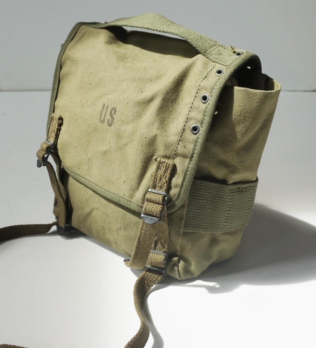 Vintage 80s US Military Field Pack Combat Backpack LC-1