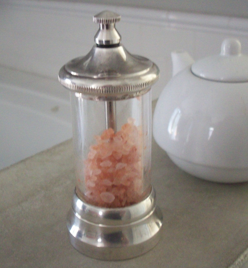 Vintage Salt Grinder / Works well / Great for Nehti Pot / Etsy