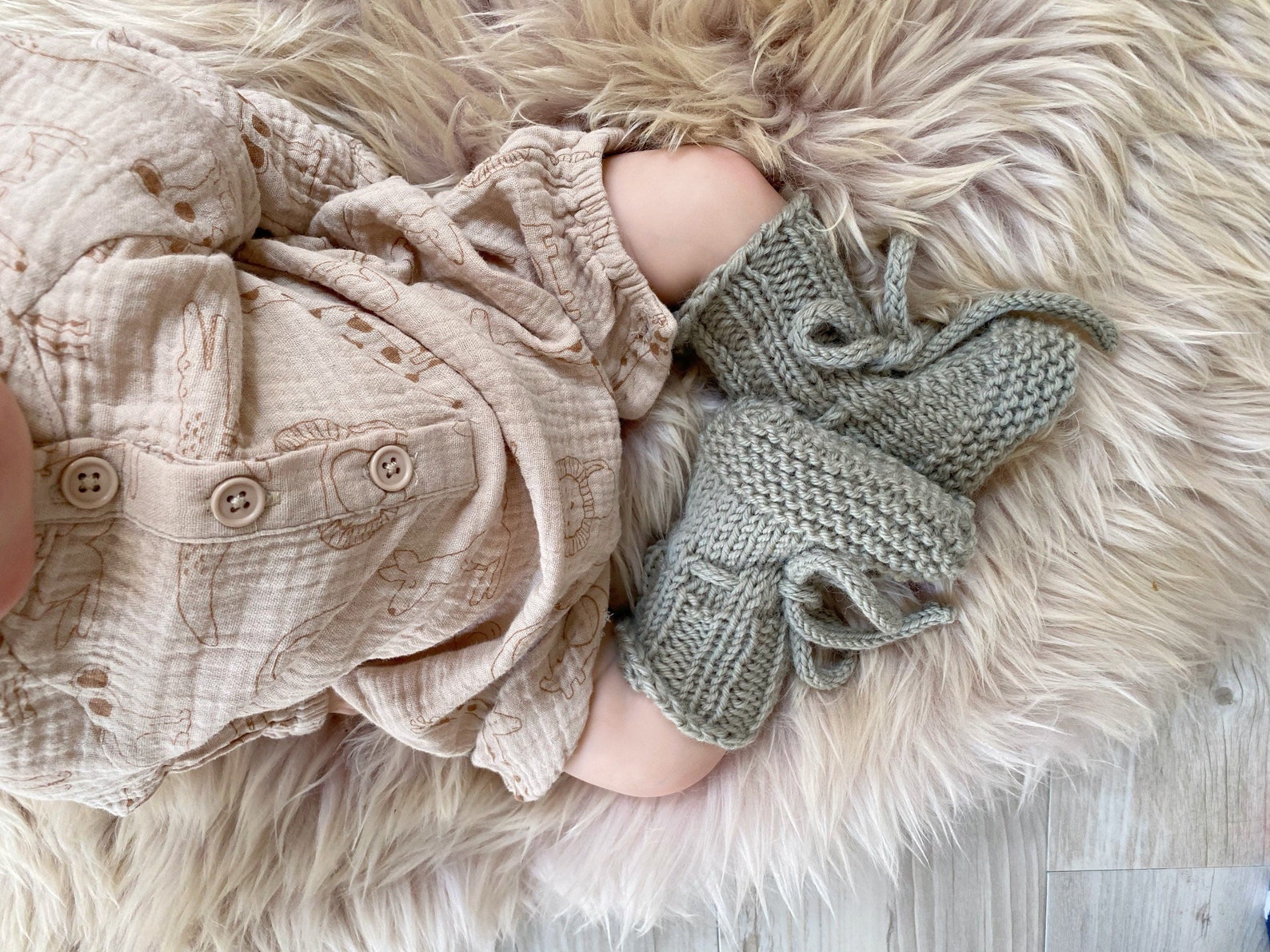 Baby Washcloth and Booties Set Baby Booties 3 6 months Etsy