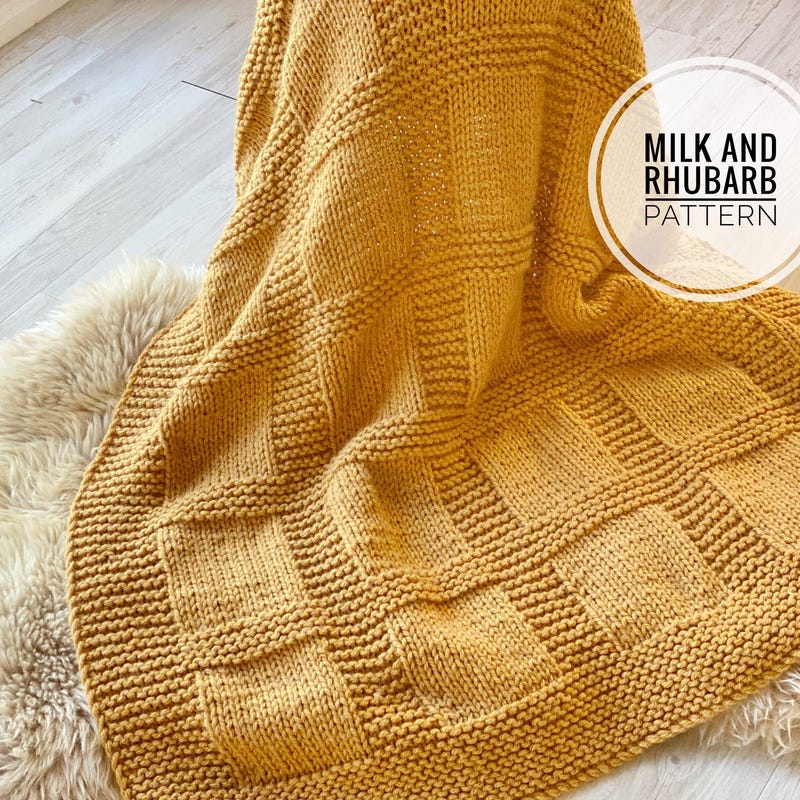 Knit Throw - Etsy