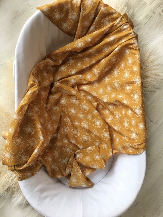 mustard muslin wrap