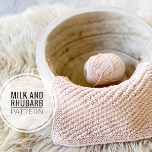 Florence PDF Dishcloth Knitting Pattern, Dishcloth Knits, Kitchen Cloth, Dishcloth Pattern, Face Cloth Pattern, Spa Cloth Pattern,Washcloth