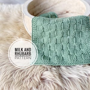 Huntly PDF Dishcloth Knitting Pattern, Dishcloth Knits, Kitchen Cloth, Dishcloth Pattern, Face Cloth Pattern, Spa Cloth Pattern,Washcloth