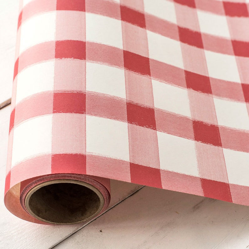 Paper Table Runner Roll 20 by 25' Painted Red Etsy
