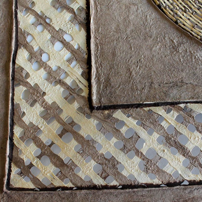 Amate Bark Paper Designs From Mexico Caracol Diagonal 31 | Etsy