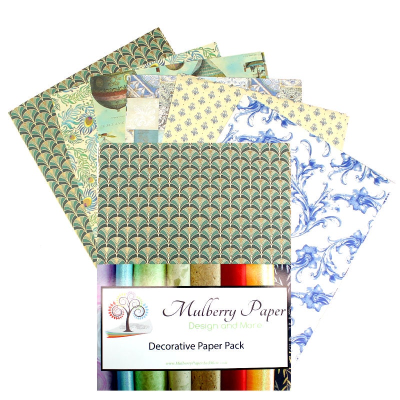 Decoupage Paper Pack - SUMMERTIME IN BLUE