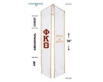 Phi Kappa Theta - Fraternity Graduation Stole / Graduation Sash