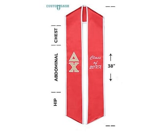 Delta Chi - Fraternity Graduation Stole / Graduation Sash