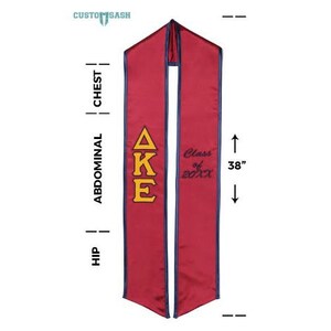 Delta Kappa Epsilon - Fraternity Graduation Stole / Graduation Sash