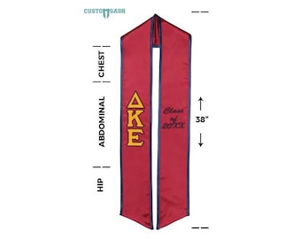 Delta Kappa Epsilon - Fraternity Graduation Stole / Graduation Sash
