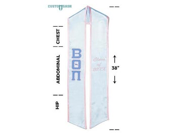 Beta Theta Pi - Fraternity Graduation Stole / Graduation Sash