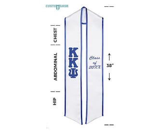 Kappa Kappa Psi - Fraternity Graduation Stole / Graduation Sash