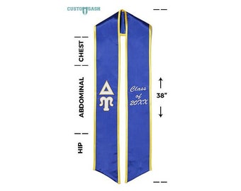 Delta Upsilon - Fraternity Graduation Stole / Graduation Sash