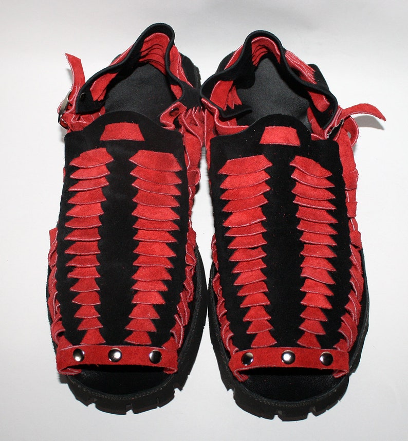 block mid heel boots