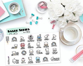 CAN'T EVEN OWLS Paper Planner Stickers!