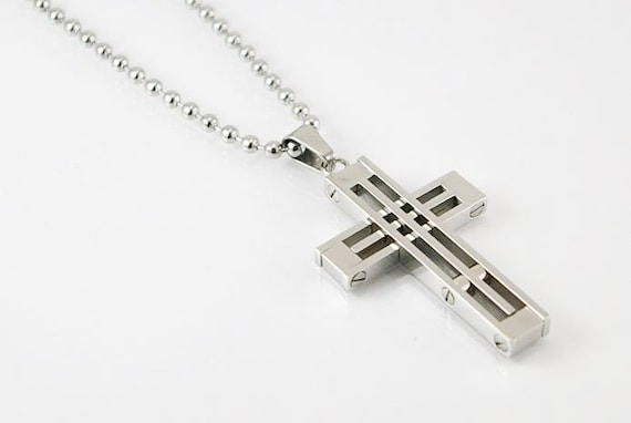 collier homme avec une croix collier homme avec une croix