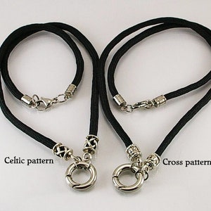 Men medieval necklace with open loop, men necklace, men pendant, medieval necklace, medieval pendant, men gift idea