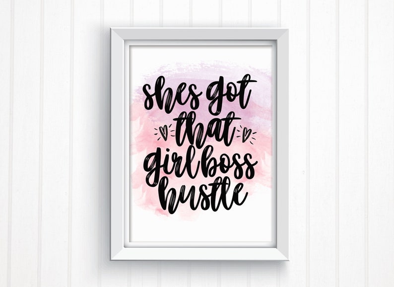 She's Got That Girl Boss Hustle Hustle Girl Boss Etsy