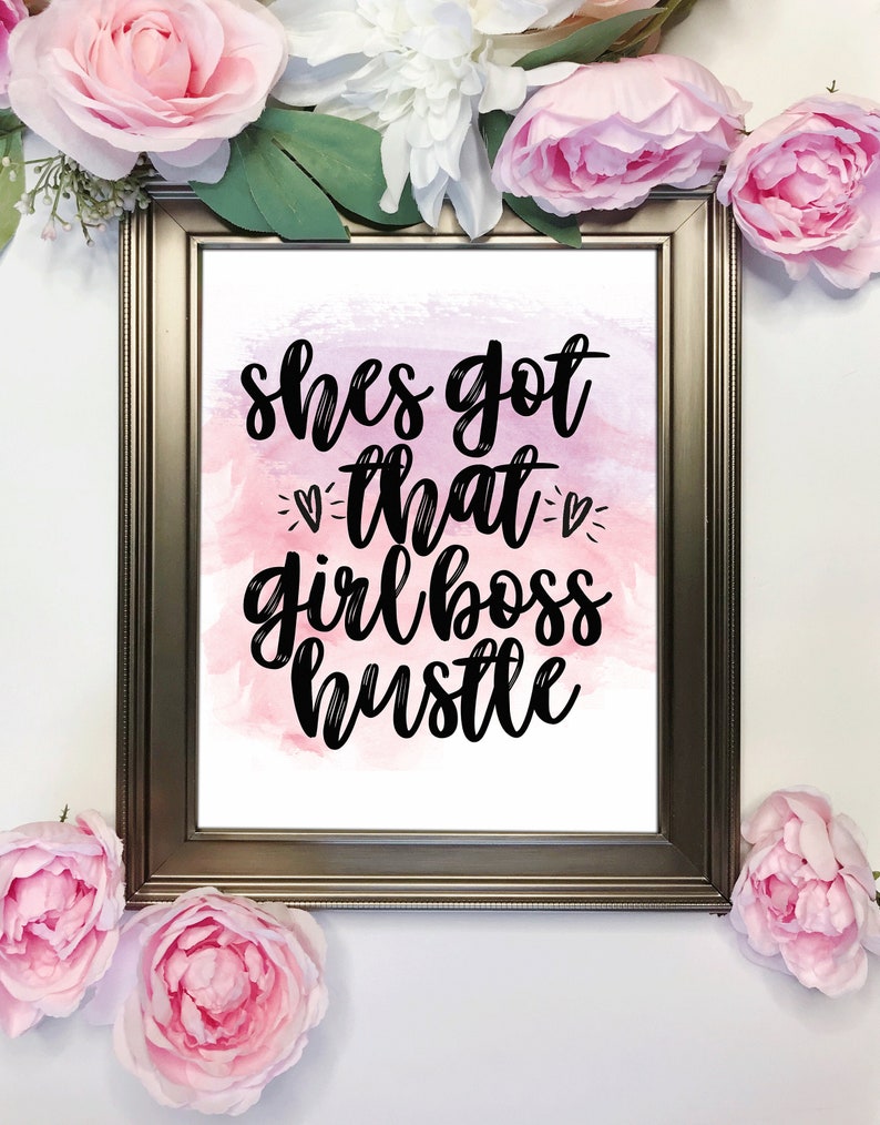 She's Got That Girl Boss Hustle Hustle Girl Boss Etsy