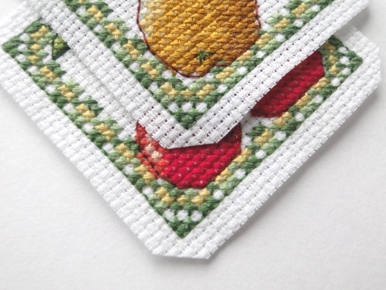 Scissor Fob PDF Stitching Pattern Fresh Fruit / Scissor Keeper Etsy