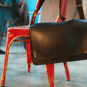 second hand inner tube bag