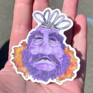 Pa Gorg Fraggle Rock inspired vinyl sticker