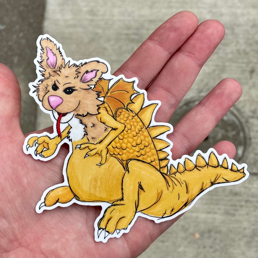 Bean Bunny Dragon Tale of the Bunny Picnic Muppet Inspired 5 Vinyl