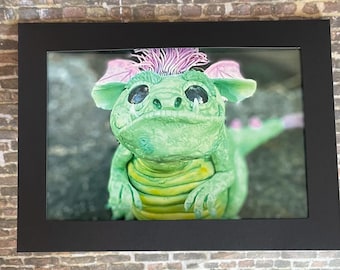 Baby Elliot Dragon Art Print – Original Creature Photograph (5x7 inches)